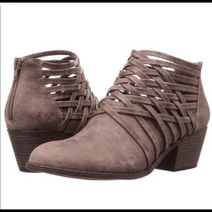 {Fergalicious} Bandana Ankle Boots